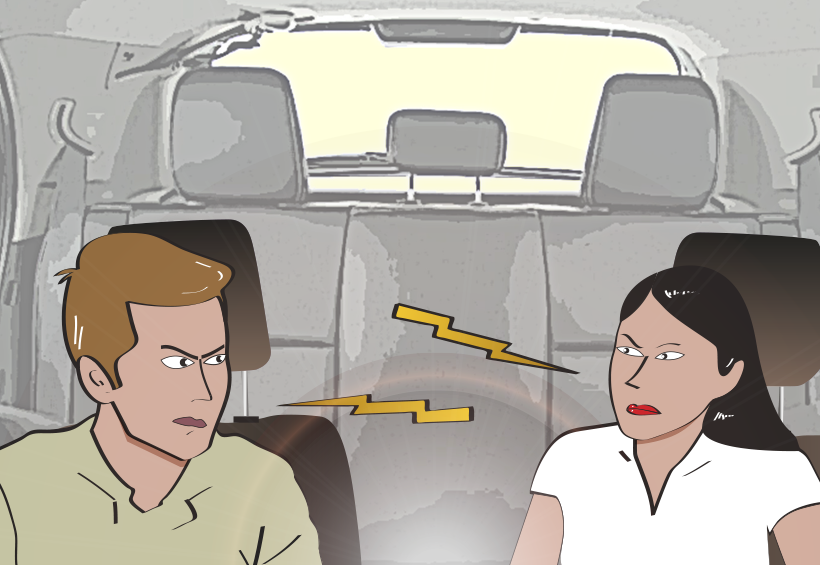 DR" no carro? Pesquisa aponta motivos de briga a bordo
