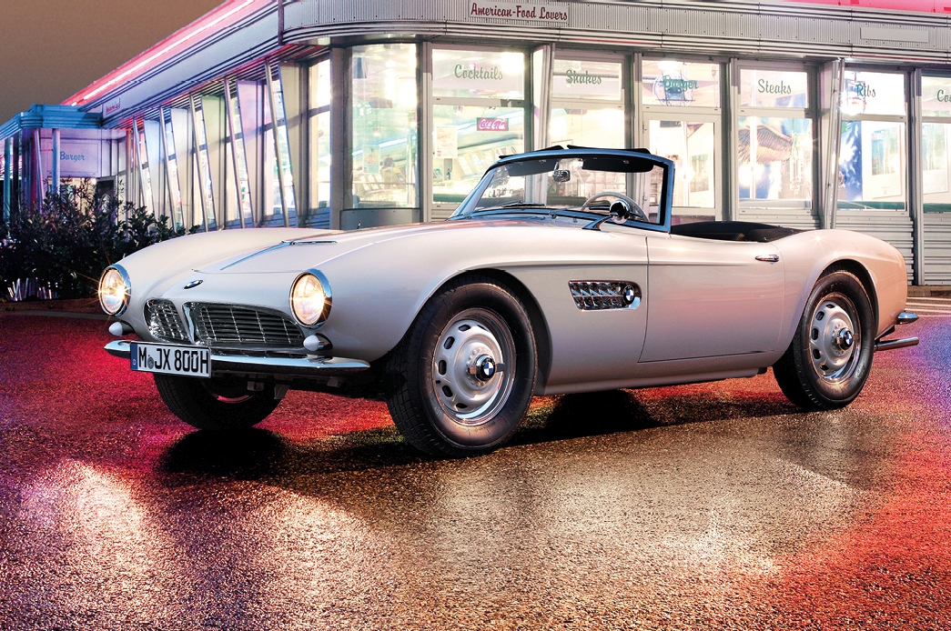 BMW 507 de Elvis Presley depois de ser restaurada carros de celebridades