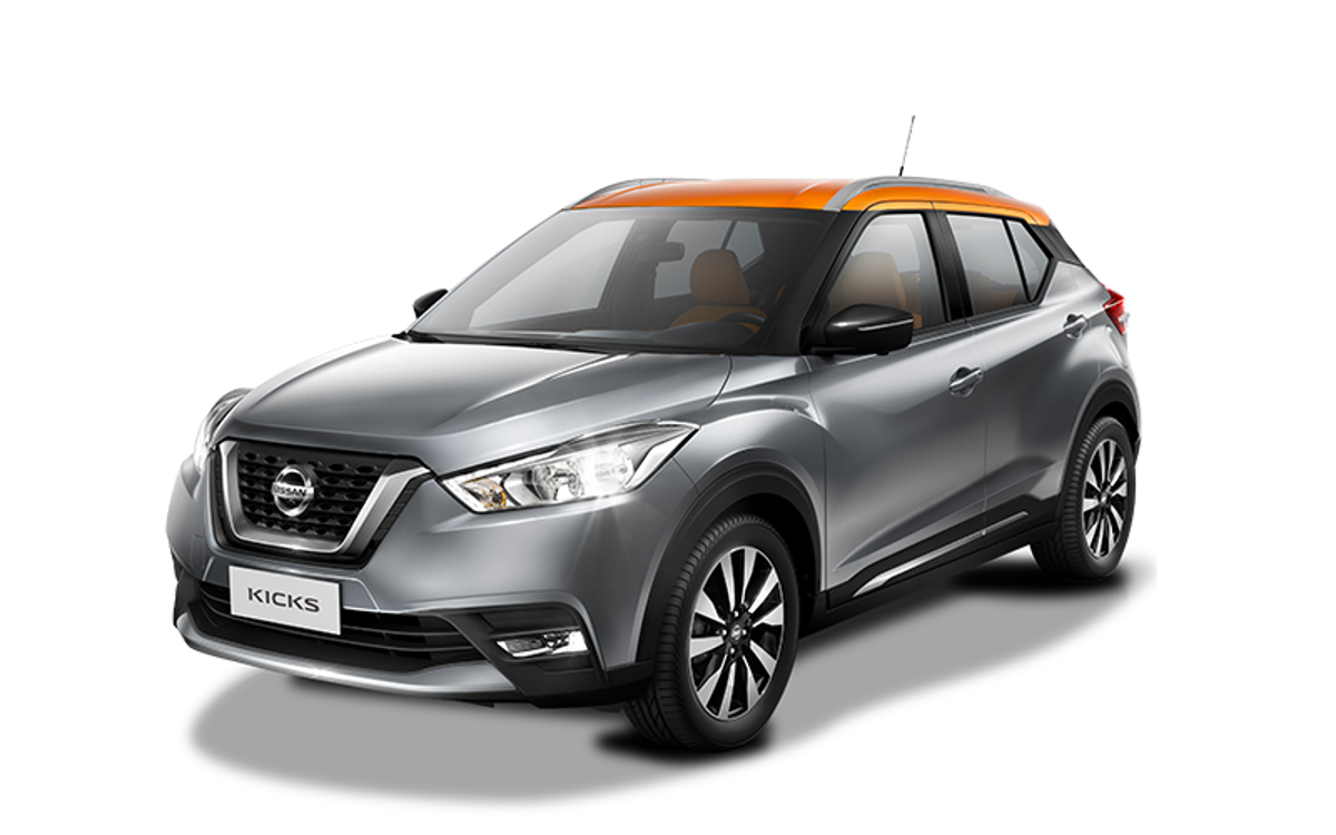 nissan kicks pintura em dois tons