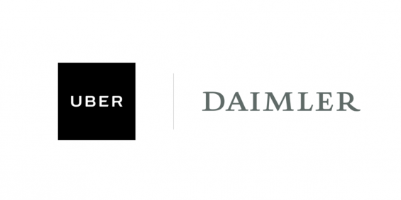 Daimler e Uber parceria