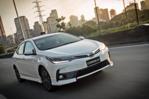 Dianteira do novo Corolla 2018