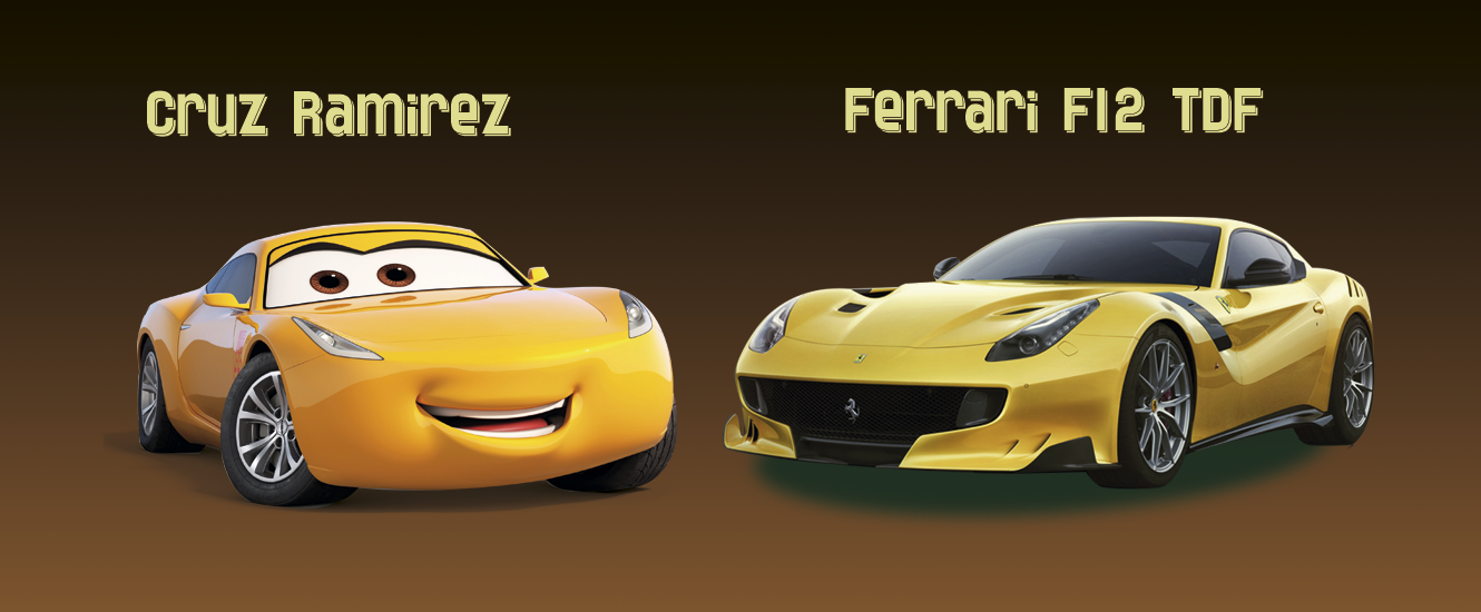 Comparação Do Relampago Mcqueen Com Ferrari De Verdade