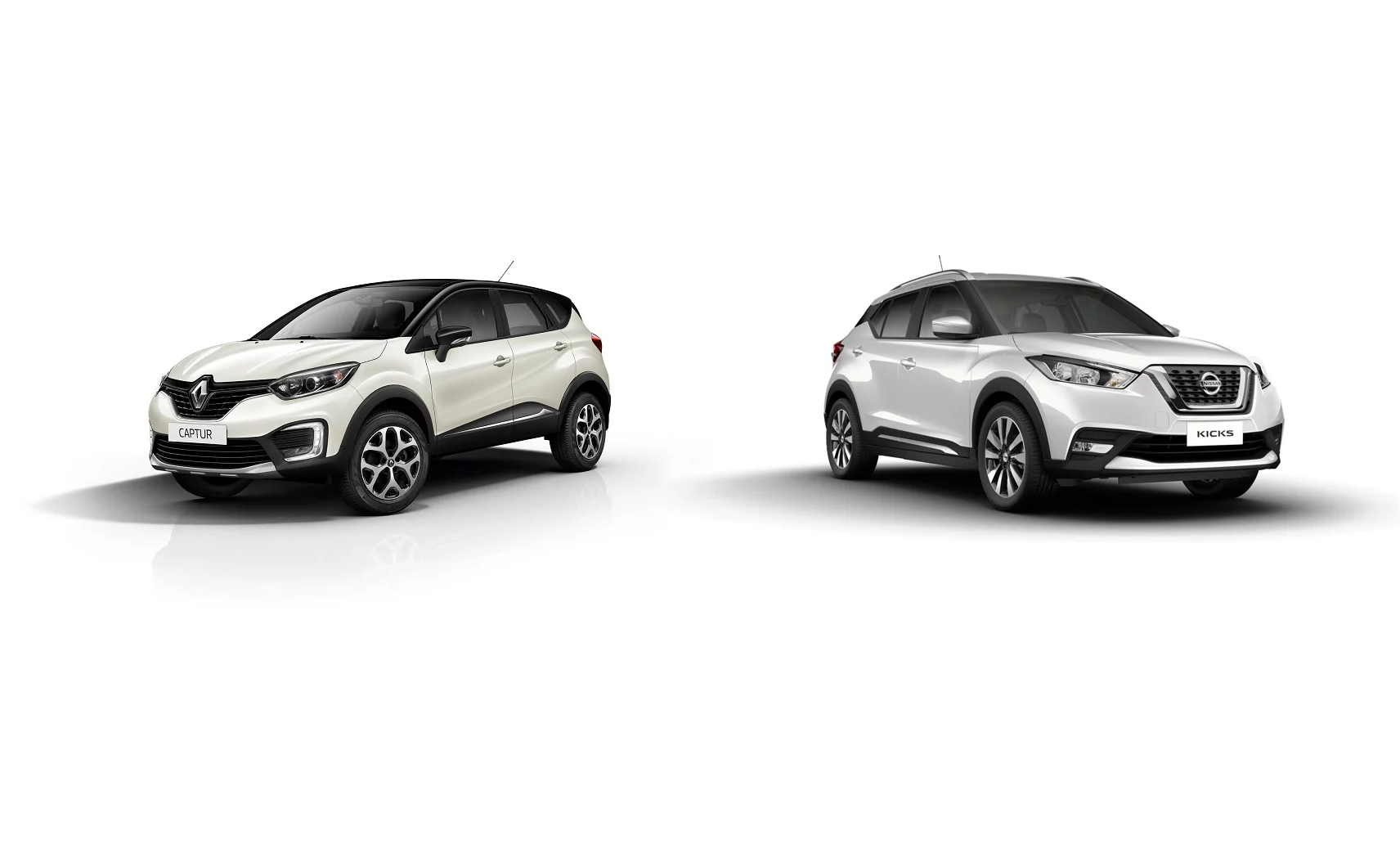 Comparativo entre Renault Captur e Nissan Kicks