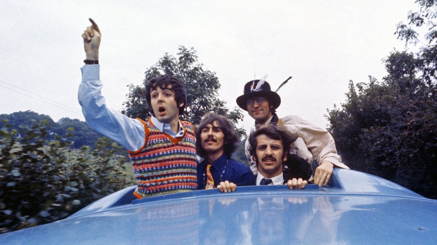 os carros dos beatles