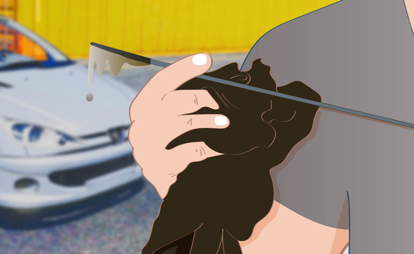 ilustra nivel do oleo1 óleo do motor baixando