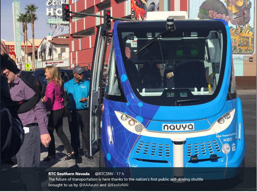Shuttle autônomo
