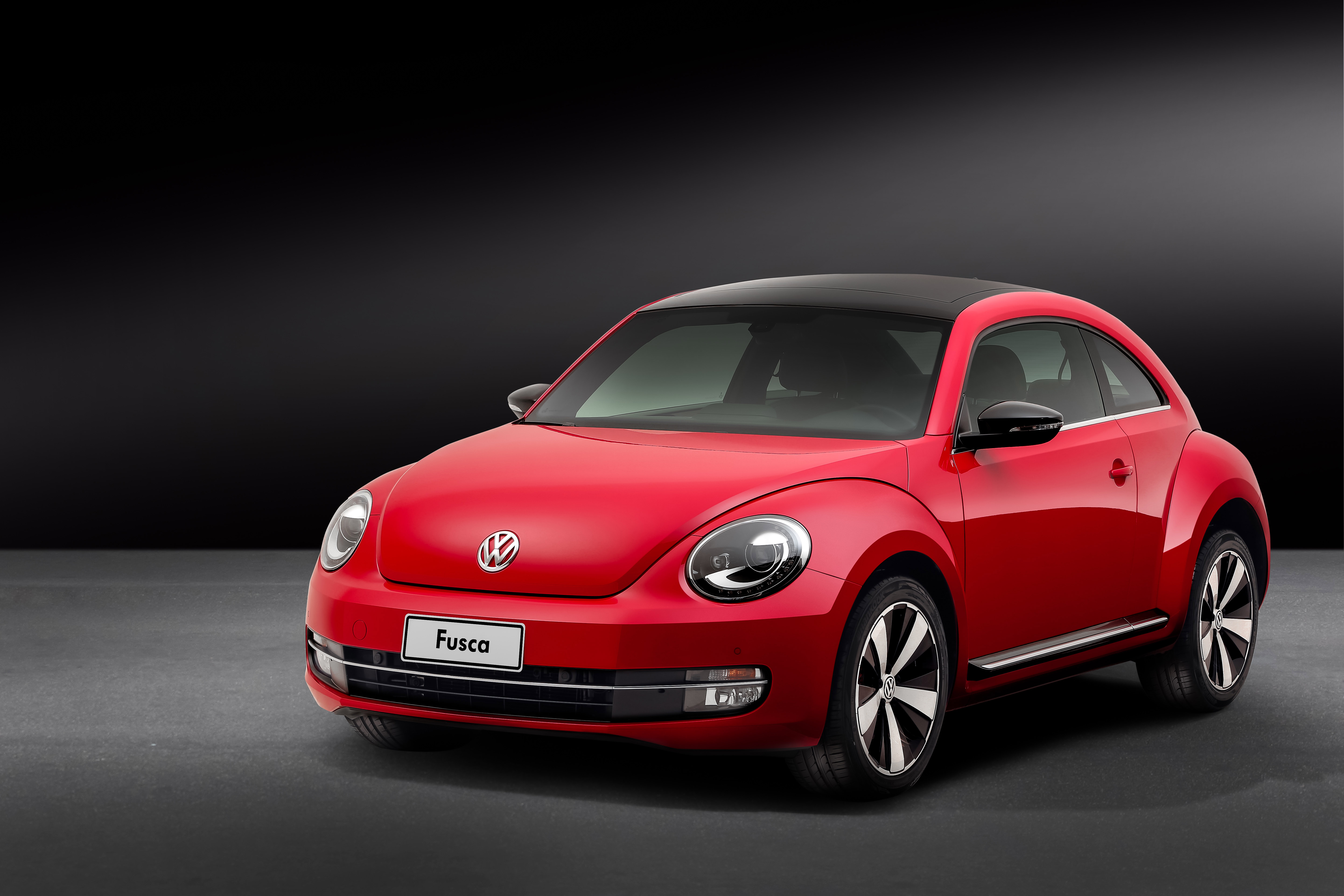 Fusca saiu de linha e voltou