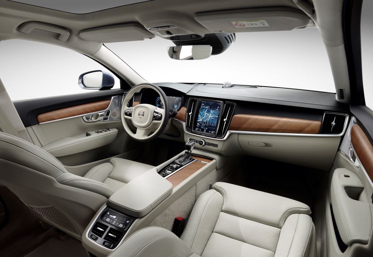 tisha 170161 interior cockpit volvo s90 v90 blond