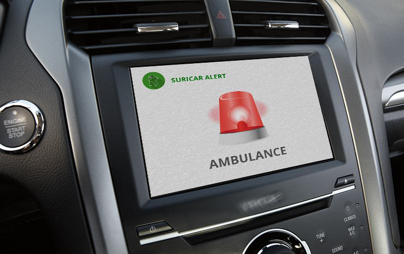 SuriCar, aplicativo para deficientes auditivos, no multimídia de um carro