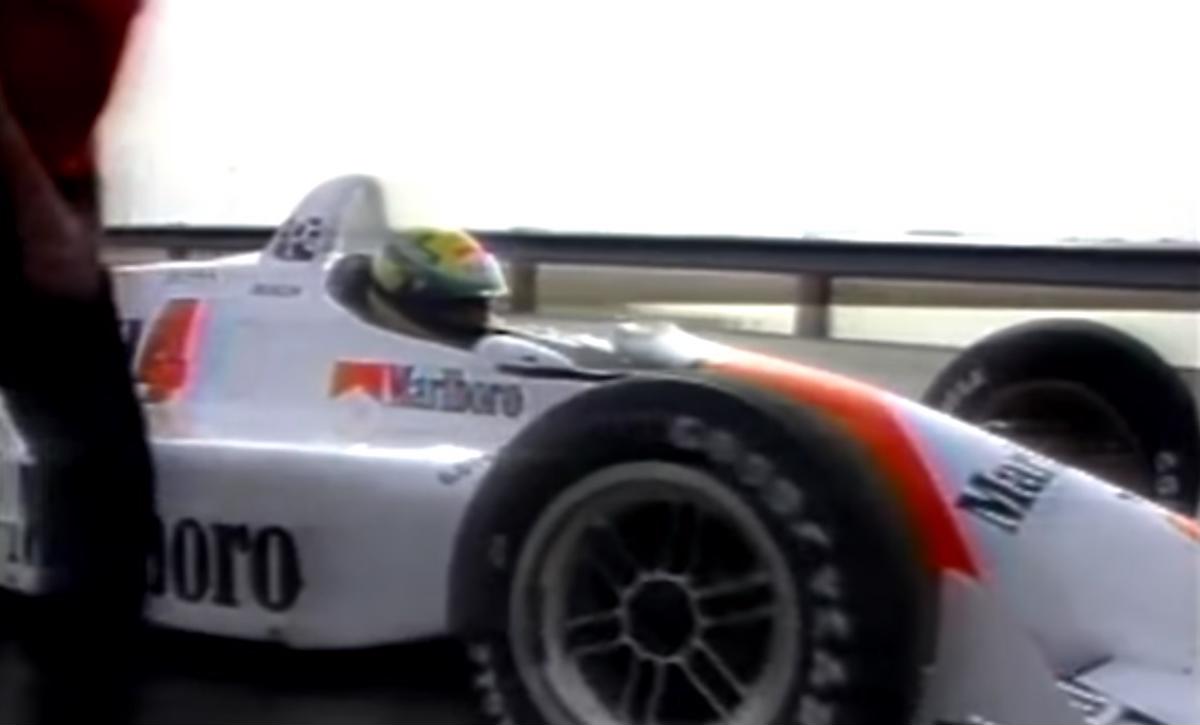 Senna na Indy: piloto brasileiro vai para a pista com o Penske PC21