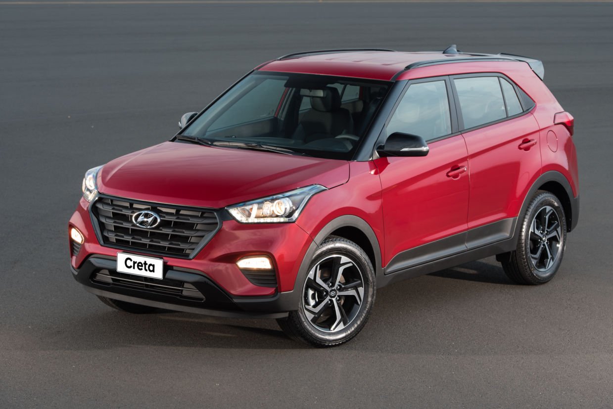 Entre as versões do Hyundai Creta, a Sport se destaca pelo visual incrementado e o motor 2.0