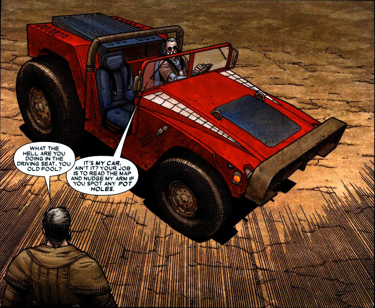 Carro do Peter Parker, o Homem-Aranha, guiado por Hawkeye carro do homem-aranha