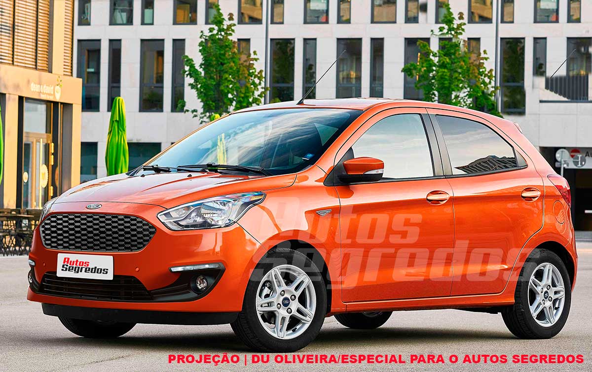 Ford Ka 2019 chega às revendas no segundo semestre