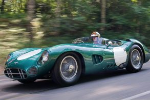 1956 aston martin dbr1 1 on track