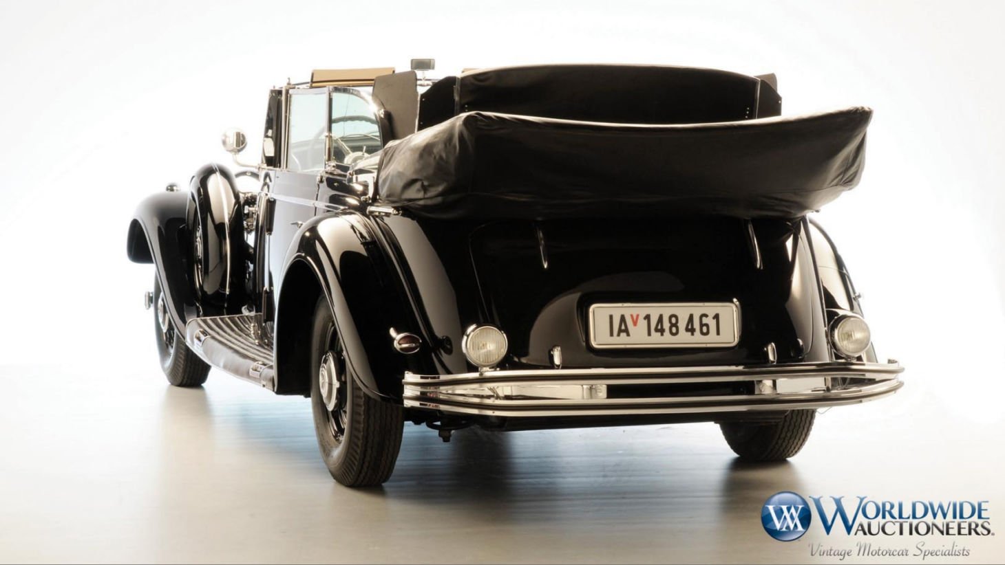 Mercedes-Benz 770K Grosser Open Tourer 1939 Foto: Worldwide Auctioneers/Divulgação