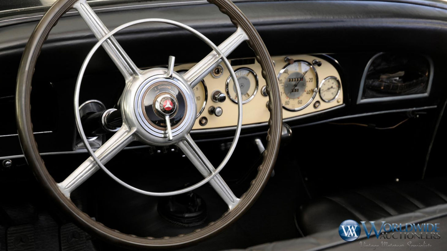 Mercedes-Benz 770K Grosser Open Tourer 1939 Foto: Worldwide Auctioneers/Divulgação