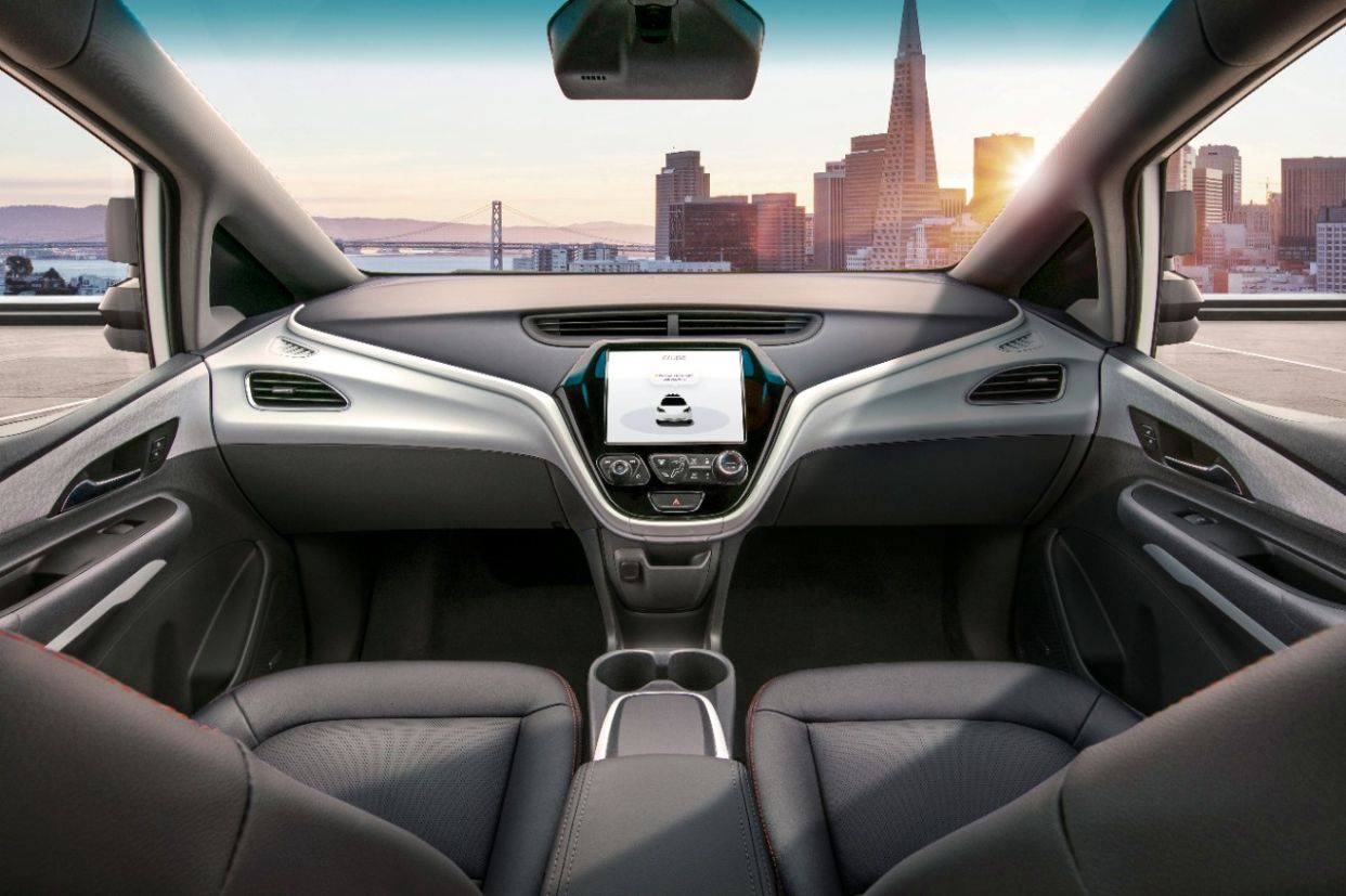 Cruise AV, proposta de carro autônomo da GM