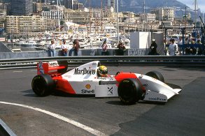 mclaren ford at 1993 monaco gp