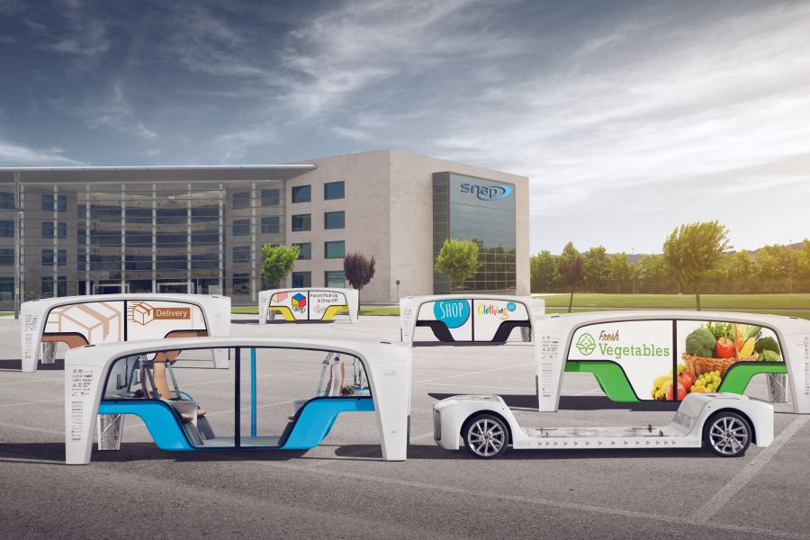 Rinspeed apresentará, em Genebra, conceito que pretende revolucionar a experiência de dirigir. O Snap é ambientalmente correto e considera reutilização de suas plataformas.