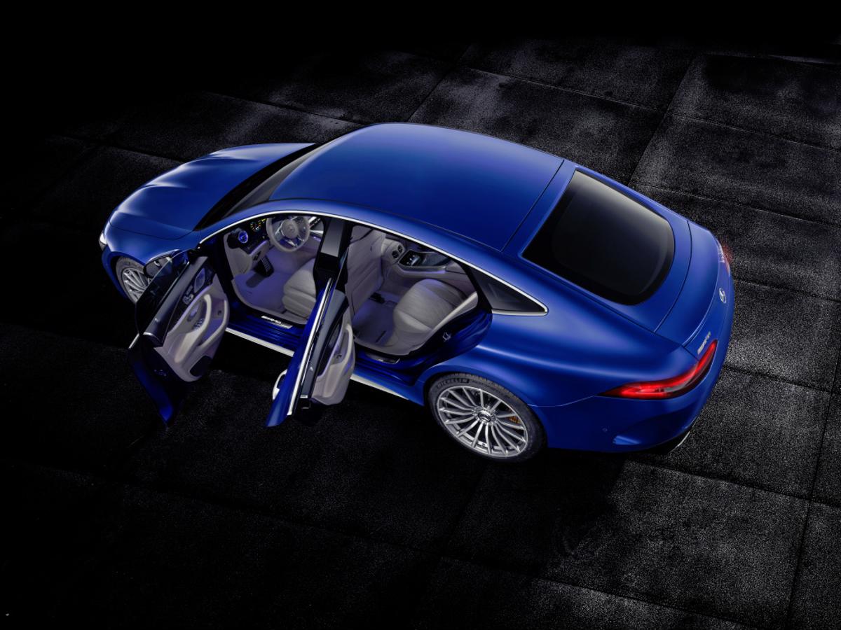 mercedes amg gt de quatro portas 4 portas salão de genebra 2018