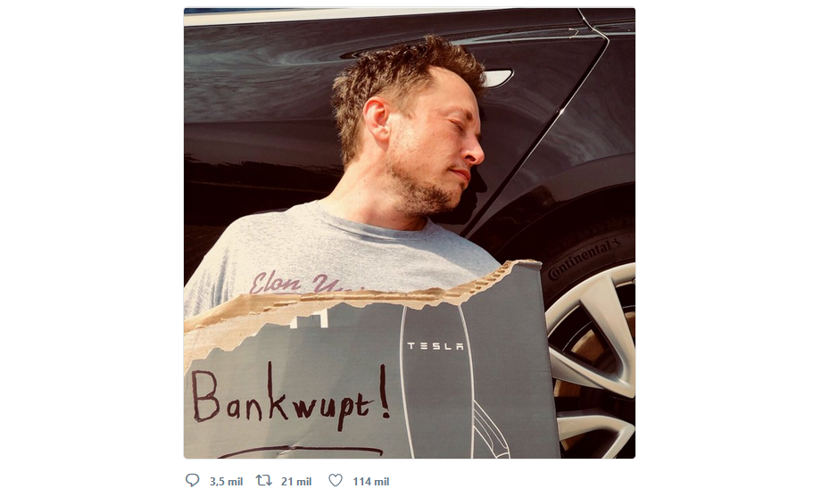 Empolgado com o resultado, e da sua maneira usual, Elon Musk aproveitou destaque do lucro da Tesla para anunciar planos de entrar no mercado de mobilidade.