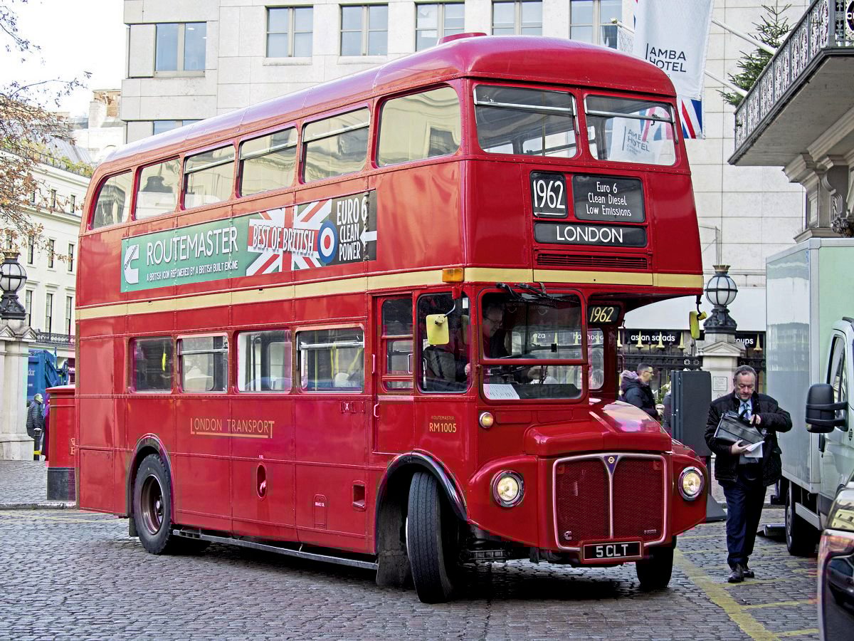 onibus classico londres vermelho dois andares clássicos ônibus londrinos