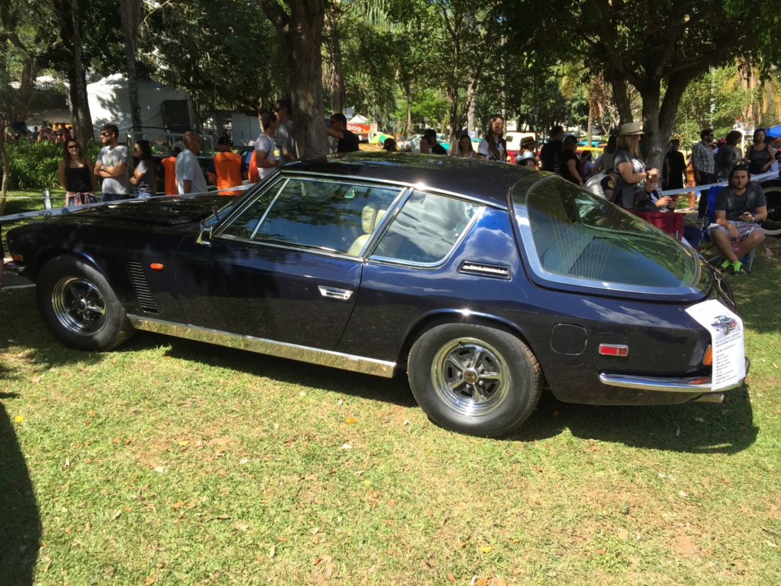 Jensen Interceptor no encontro de carros antigos de Águas de Lindóia 2018