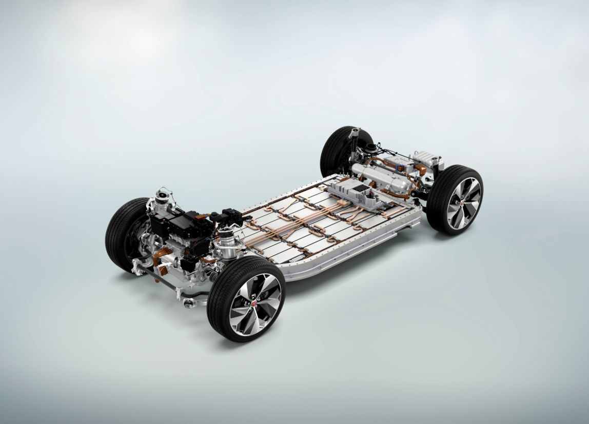 Jaguar I-Pace baterias chassi