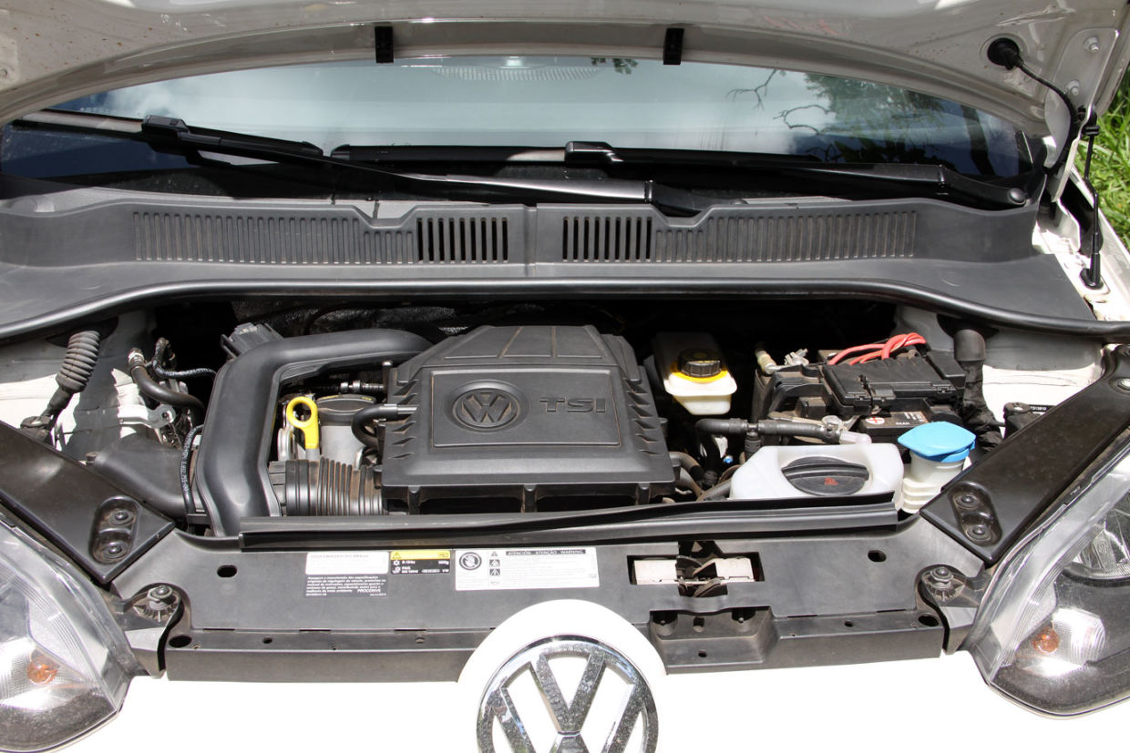 Motor 1.0 TSI do turbo do Volkswagen UP