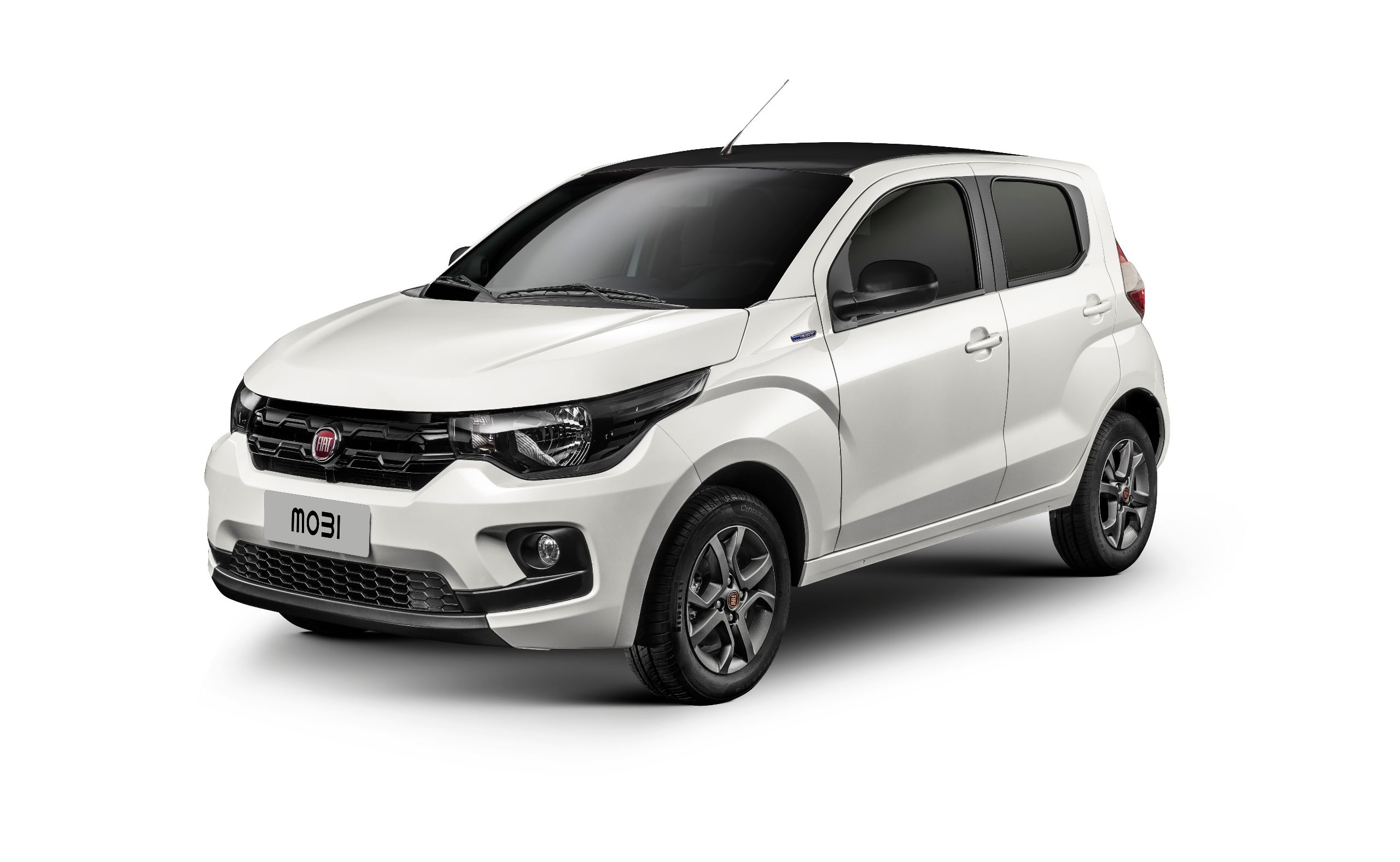 Fiat anuncia o Mobi Velocity por R$ 5 mil. Versão de acabamento conta com pintura bicolor e acessórios desenvolvidos pela Mopar.