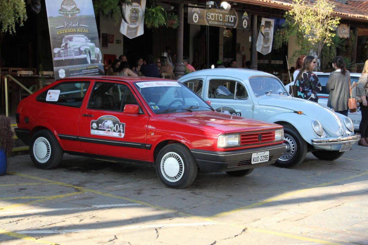 Volkswagen Gol Star 1990 de Gustavo Brasil e Mariella Moia foi o vencedor entre os participantes Old School Foto Alexandre Carneiro | Auto Papo