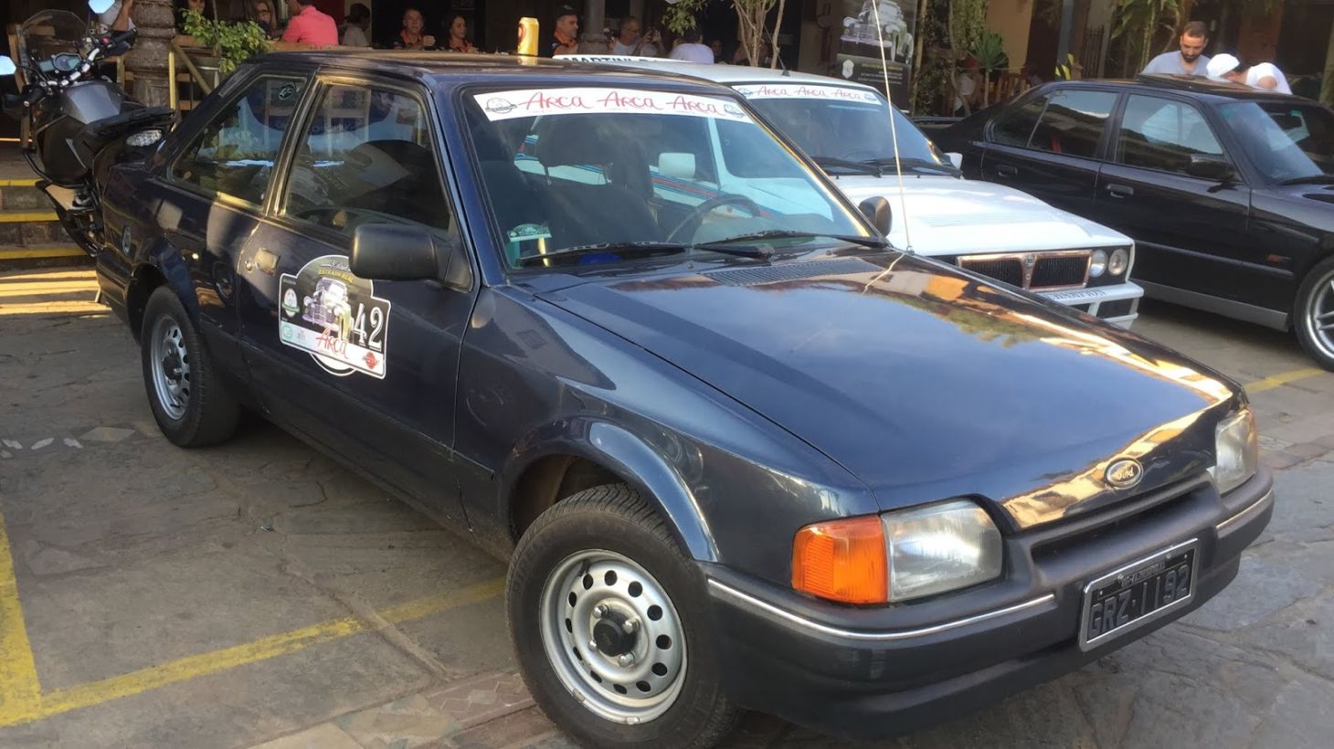 Ford Escort L 1986: piloto Estelamares Doria foi homenageada com o Troféu Batom Foto CVA-MG | Divulgação