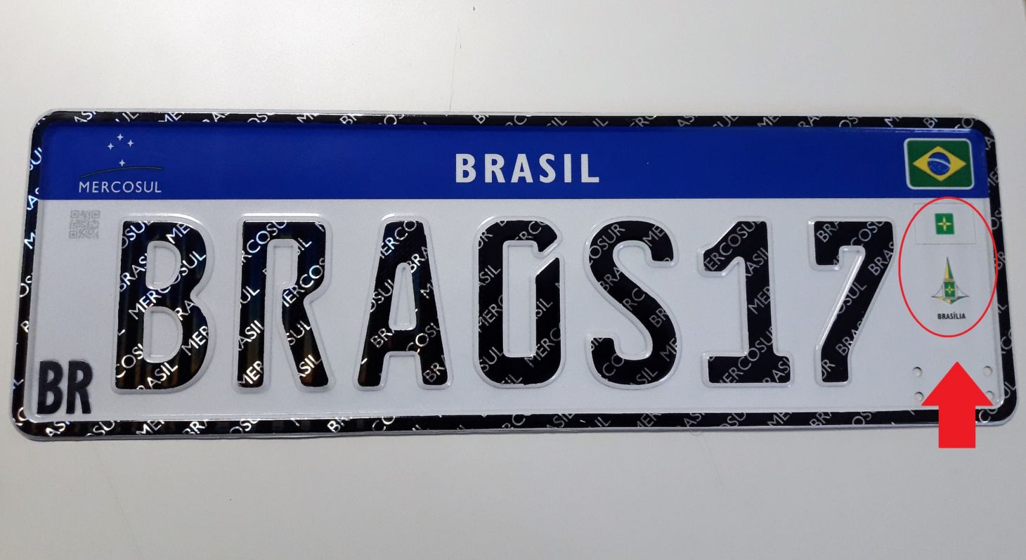 placa mercosul