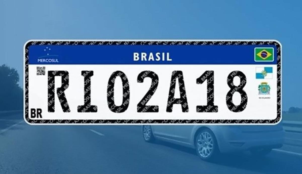 Placas Mercosul