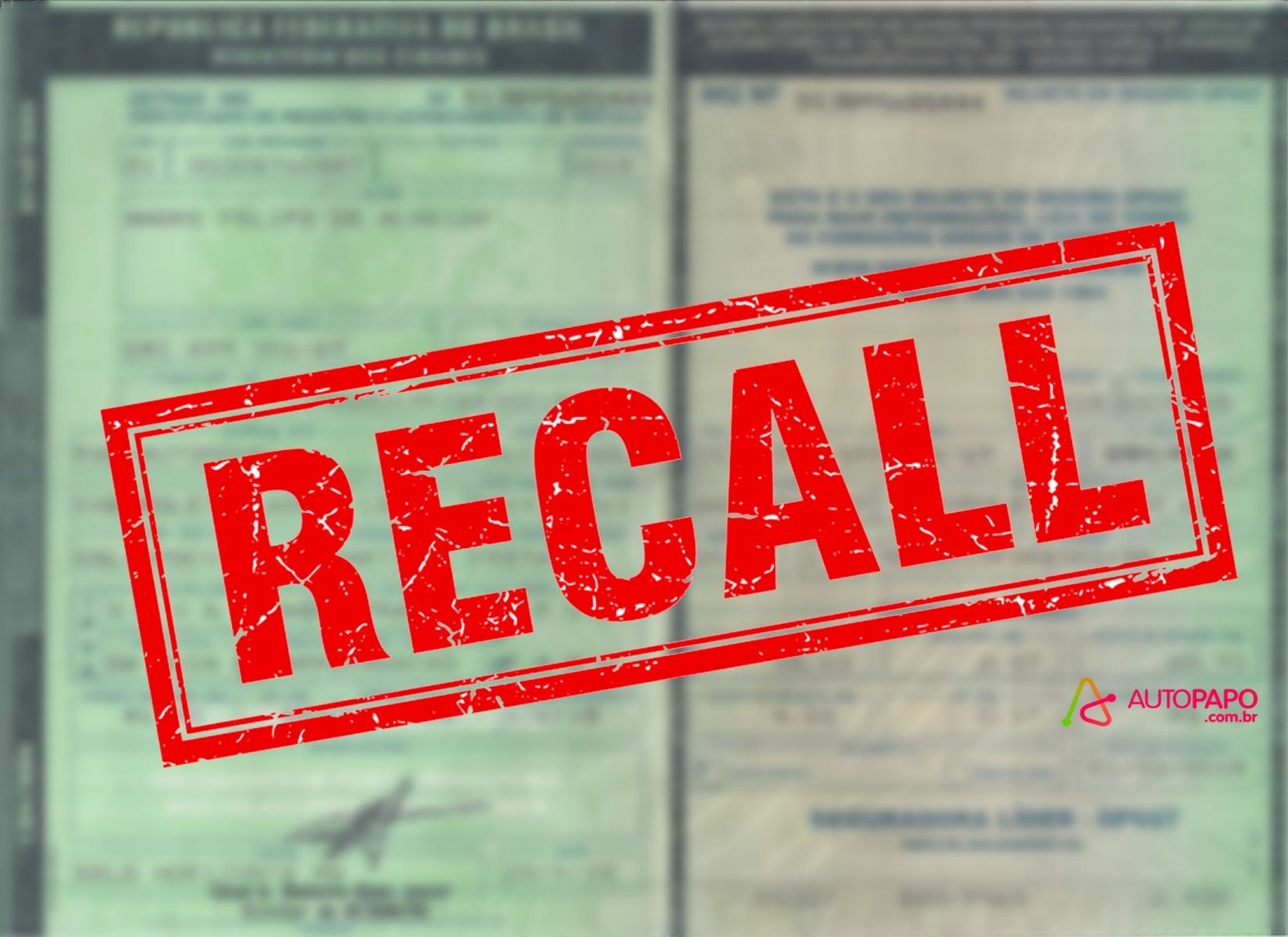 O Que Significa Recall No Documento Do Veículo