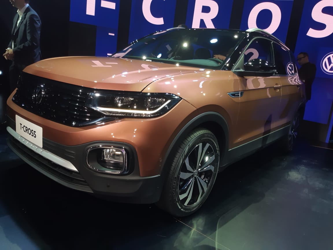 VW T-Cross feito no Brasil é revelado