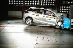 teste de impacto toyota yaris global ncap