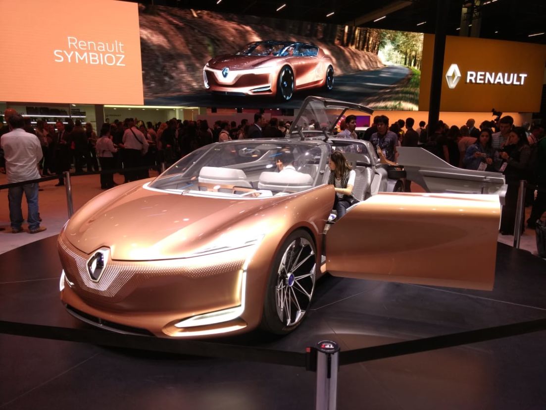 Renault Symbioz, um conceito elétrico