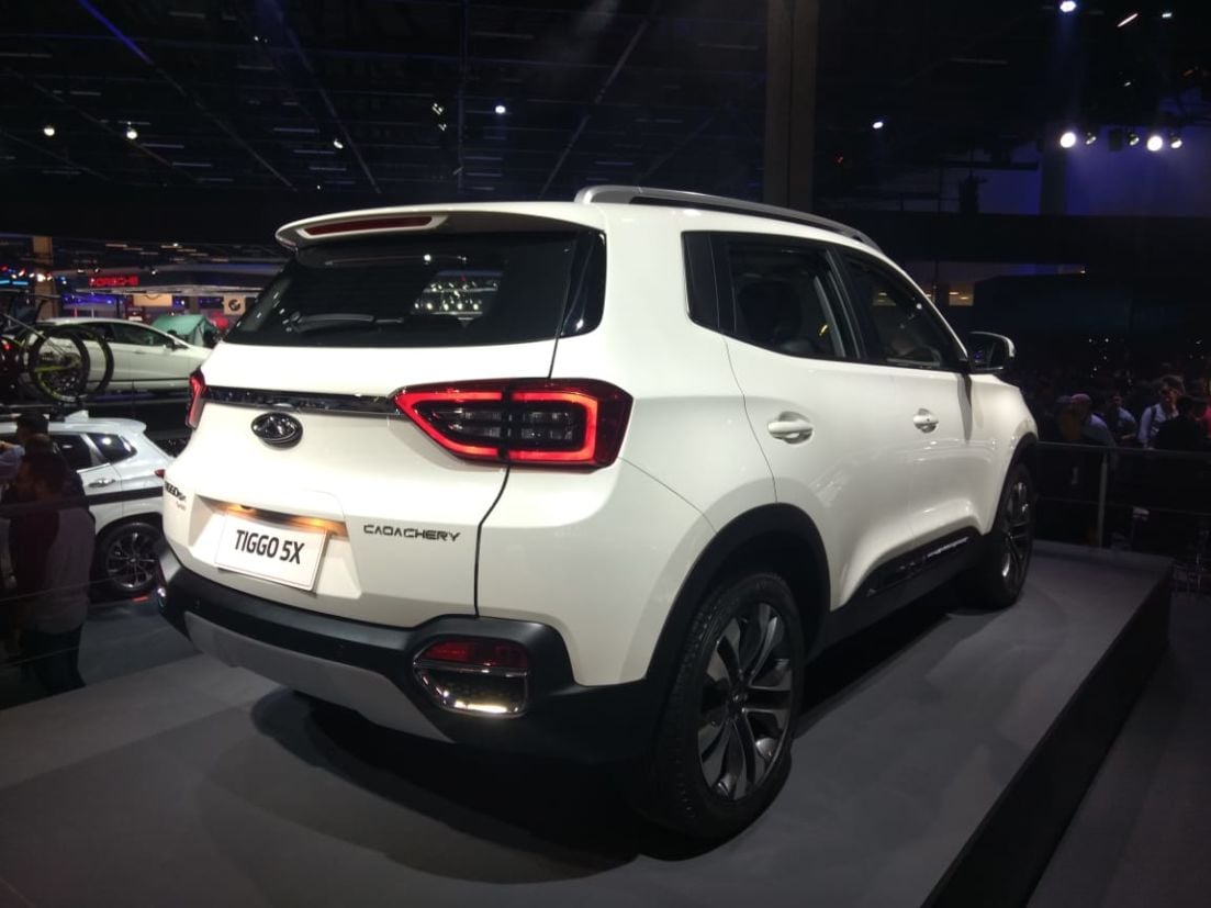 Tiggo 5X é apresentado pela Caoa Chery no Salão do Automóvel