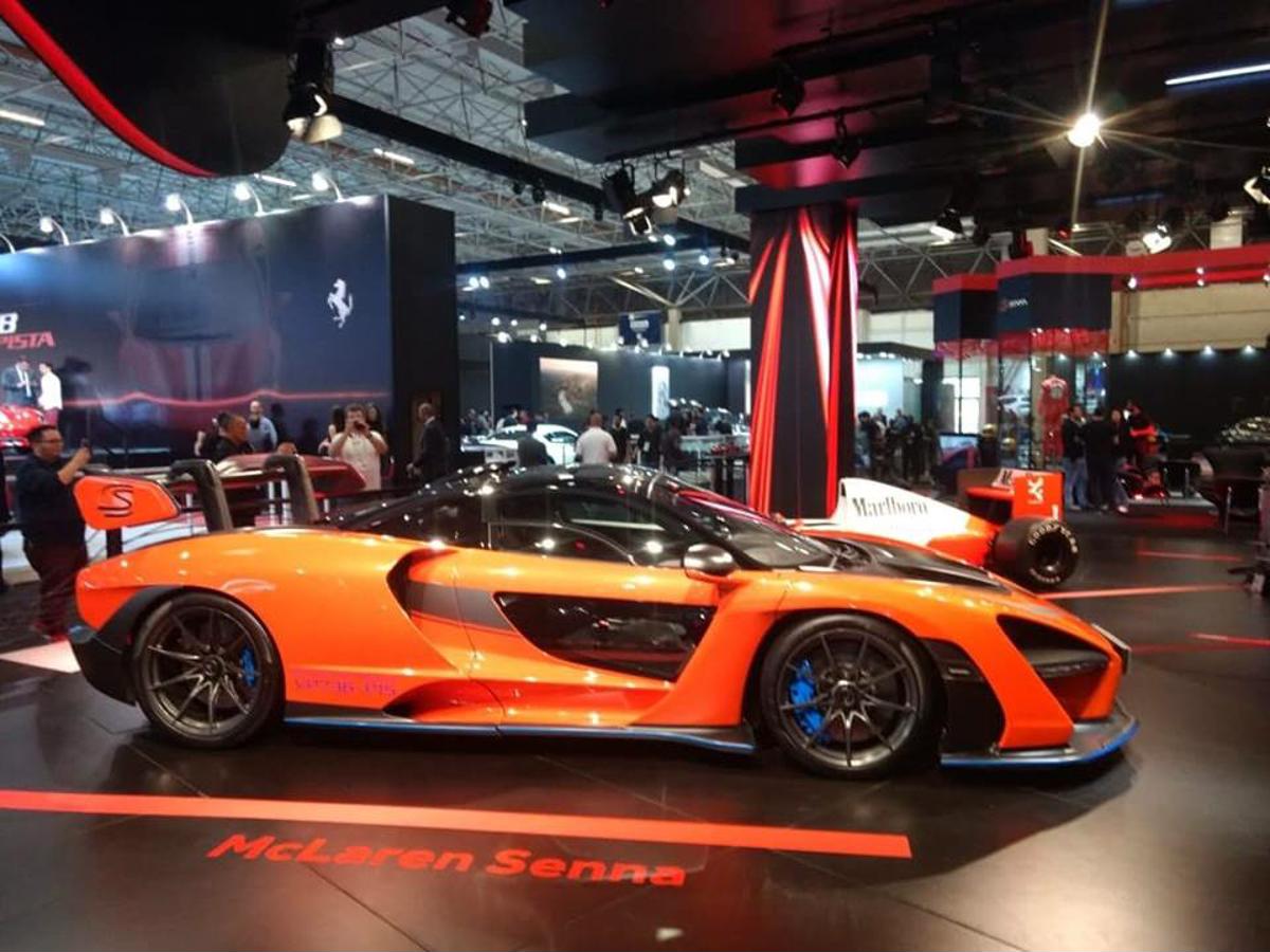 Salão de SP: McLaren Senna, esportivo de R$ 8 milhões