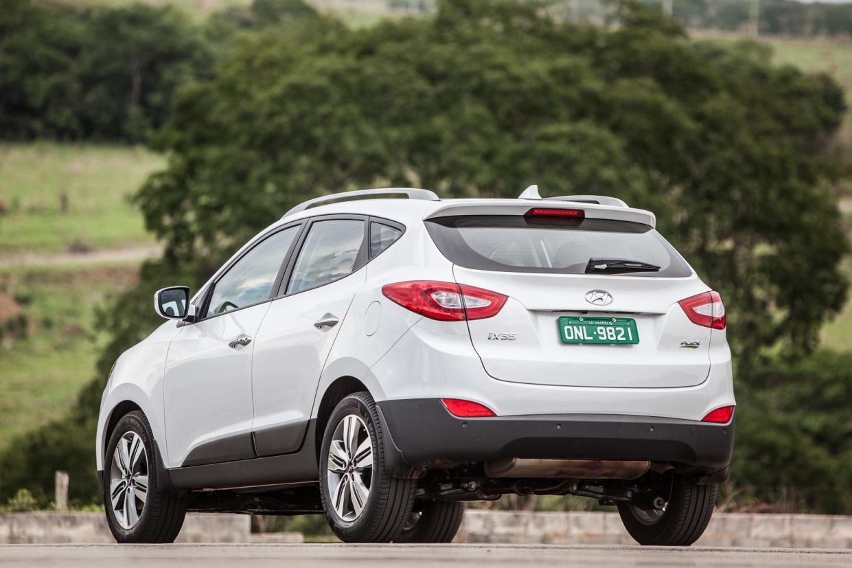 Hyundai ix35: é possível adquirir um exemplar usado, 2016/2017, por preços entre R$ 88 mil a 90 mil