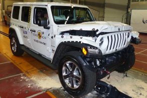 nuova jeep wrangler il crash test euro ncap 2