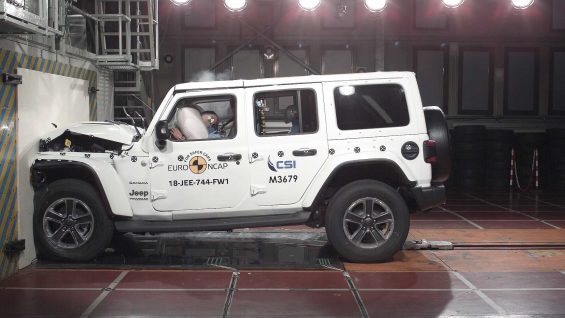 nuova jeep wrangler il crash test euro ncap 3
