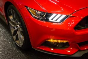 farol drl ford mustang
