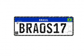 placa mercosul padrao novas placas 