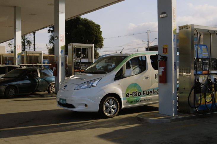 Ideia consiste em extrair o nitrogênio presente no etanol para alimentar a Fuel Cell, que gera energia para movimentar o carro elétrico.