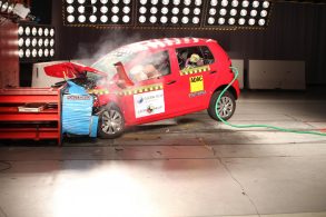 teste de impacto volkswagen fox 8