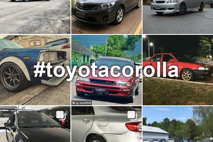 carros no instagram toyota corolla