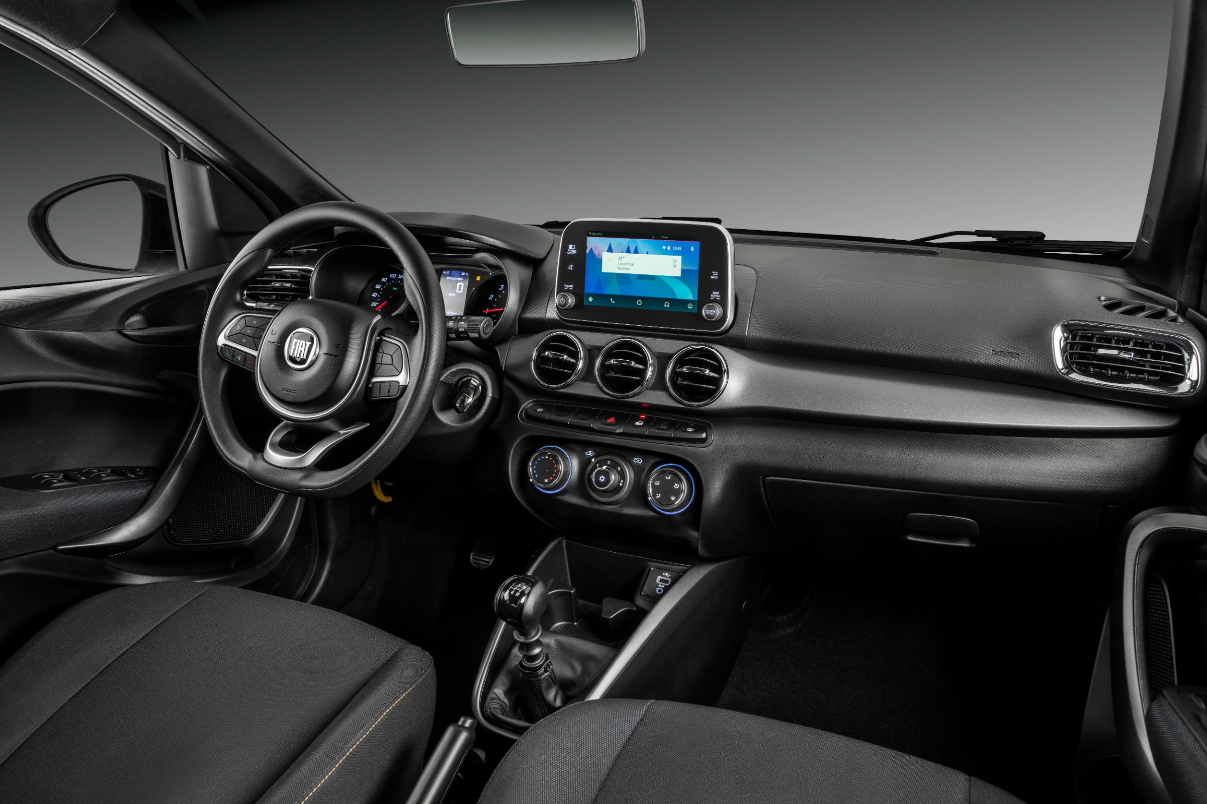 Fiat Argo Trekking: interior com detalhes exclusivos