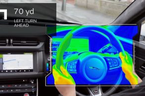 volante jaguar land rover aquecido sistema alertas motoristas